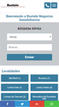 Mobile Screenshot of busteloinmobiliaria.com.ar